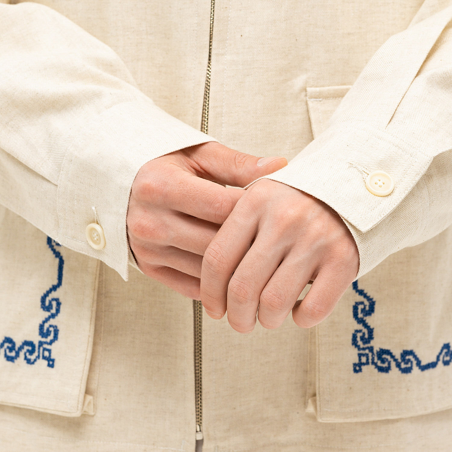 Куртка городская ADISH BARWAZ LINEN JACKET в интернет-магазине Peak Conceptwww.peakstore.ru - 9 фото