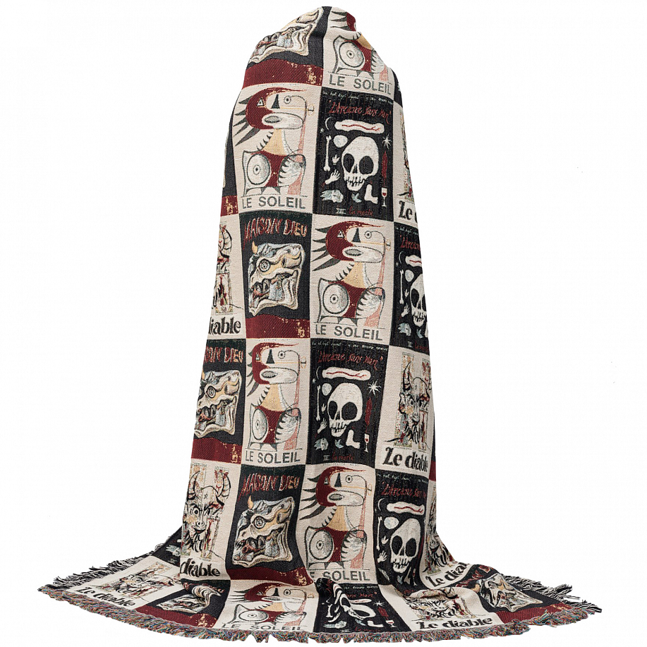 Одеяло ENDLESS JOY TAROT CEREMONIAL BLANKET - 1 фото Одеяло ENDLESS JOY TAROT CEREMONIAL BLANKET в интернет магазине Peakwww.peakstore.ru - 1 фото