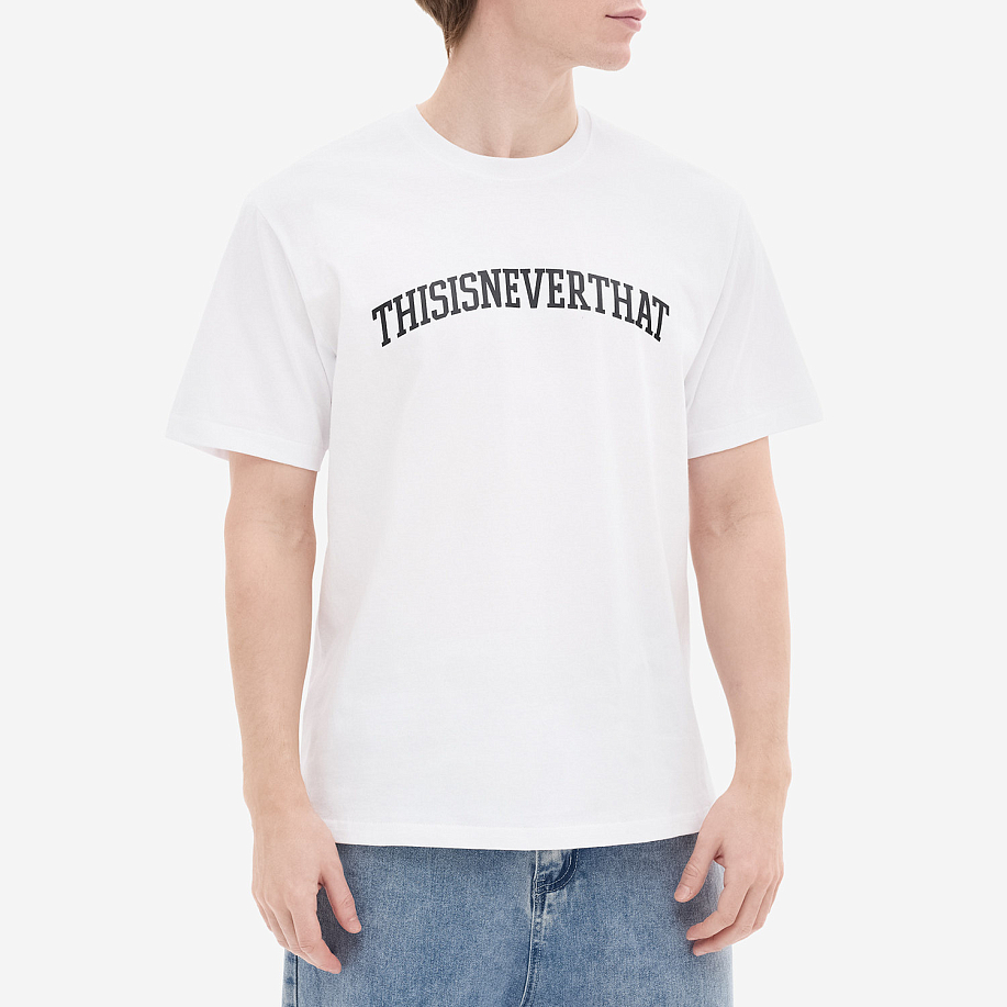 Футболка THISISNEVERTHAT ARCH-LOGO TEE в интернет магазине Peakwww.peakstore.ru - 26 фото