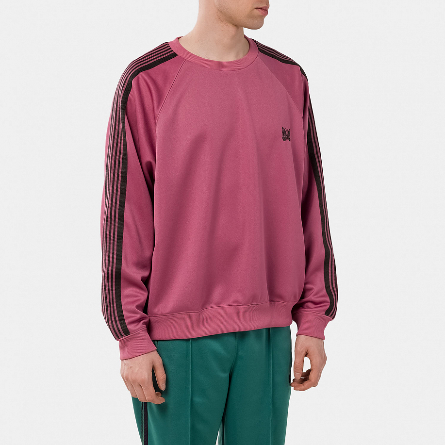 Толстовка NEEDLES TRACK CREW NECK SHIRT - 3 фото Толстовка NEEDLES TRACK CREW NECK SHIRT в интернет магазине Peakwww.peakstore.ru - 3 фото