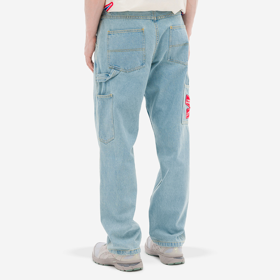 Джинсы PLEASURES BOX LOGO CARPENTER JEANS - 7 фото Джинсы PLEASURES BOX LOGO CARPENTER JEANS в интернет магазине Peakwww.peakstore.ru - 7 фото