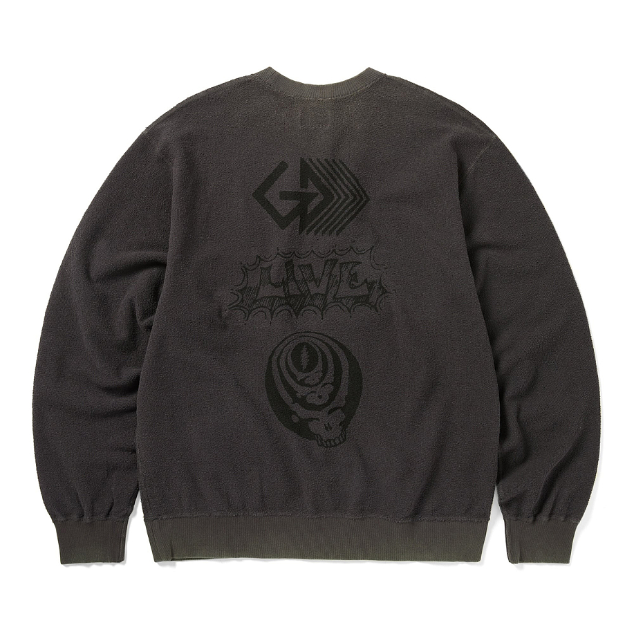 Толстовка THISISNEVERTHAT GD PEACE BEARS REVERSIBLE CREWNECK в интернет магазине Peakwww.peakstore.ru - 3 фото