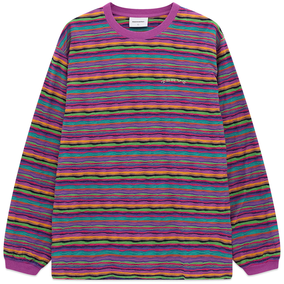 Лонгслив THISISNEVERTHAT WAVE JACQUARD L/S TEE в интернет магазине Peakwww.peakstore.ru - 3 фото