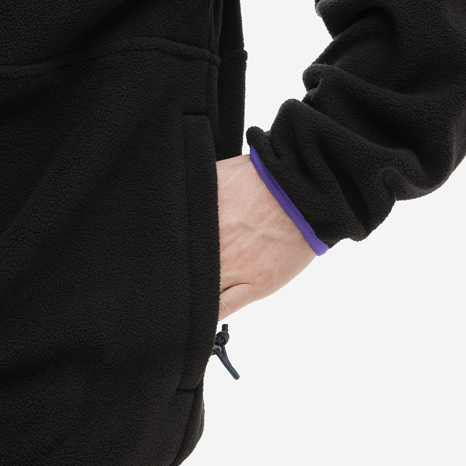 Толстовка THISISNEVERTHAT HALF ZIP FLEECE PULLOVER BLACK - 7 фото Толстовка THISISNEVERTHAT HALF ZIP FLEECE PULLOVER в интернет магазине Peakwww.peakstore.ru - 7 фото