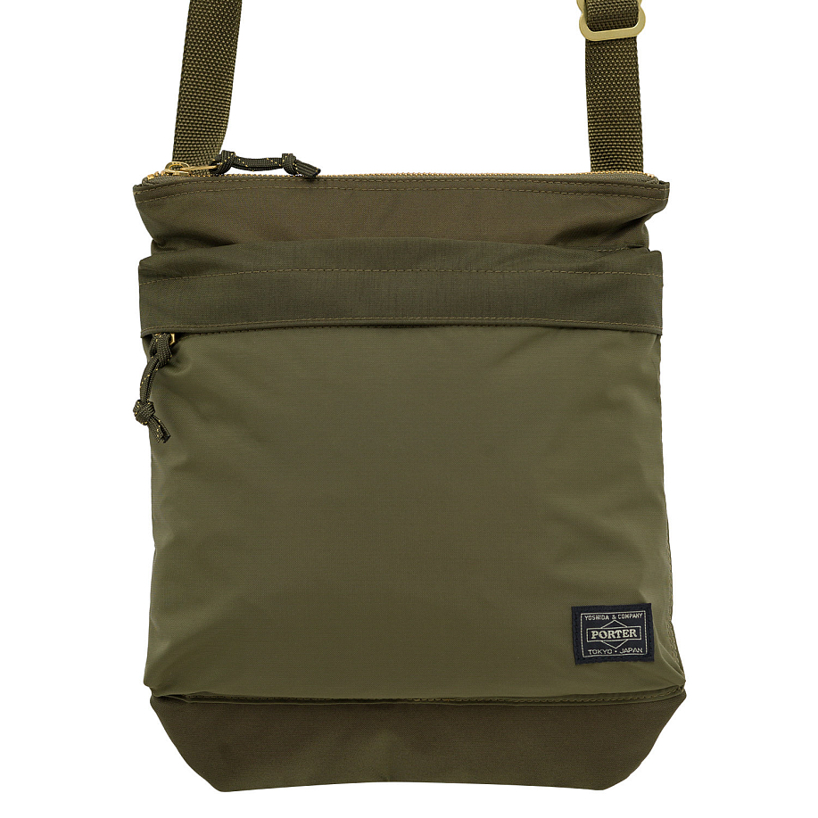 Сумка через плечо PORTER YOSHIDA FORCE SHOULDER BAG ONE POCKET - 9 фото Сумка через плечо PORTER YOSHIDA FORCE SHOULDER BAG ONE POCKET в интернет магазине Peakwww.peakstore.ru - 9 фото