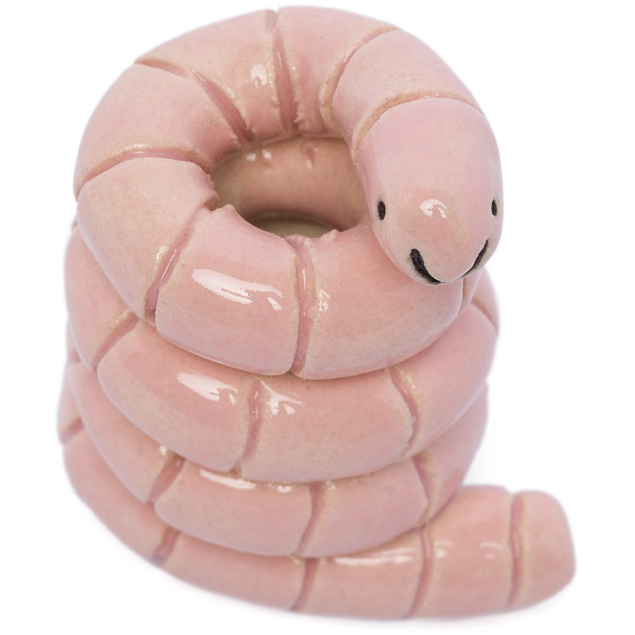 Подсвечник THEKINDERGARTEN ЧЕРВЯК ГЕНРИ ПОД ТОНКУЮ СВЕЧУ в интернет-магазине Peak Conceptwww.peakstore.ru - 2 фото