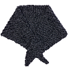 Шарф SONO KNITTED SAFRON SCARF Charcoal