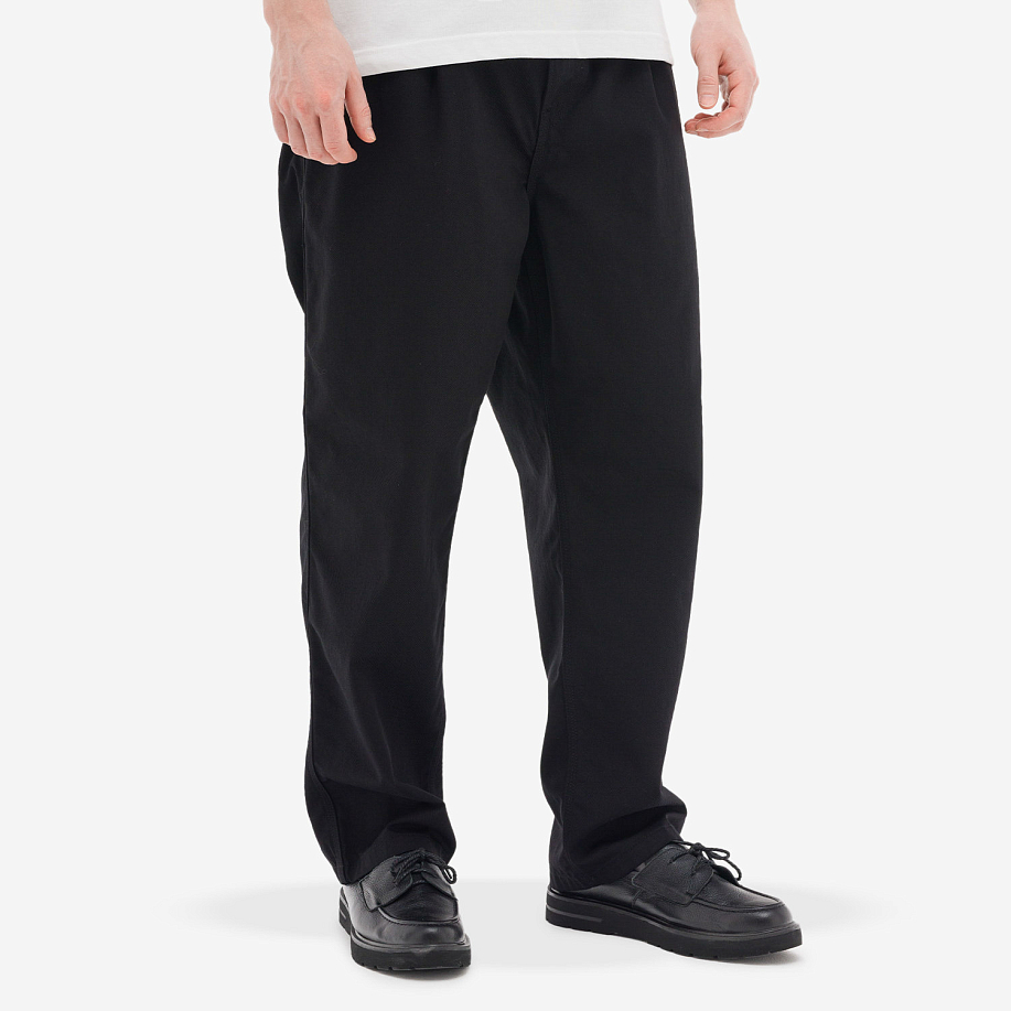 Брюки CARHARTT WIP ALBERT PANT BLACK (RINSED) - 2 фото Брюки CARHARTT WIP ALBERT PANT в интернет магазине Peakwww.peakstore.ru - 2 фото