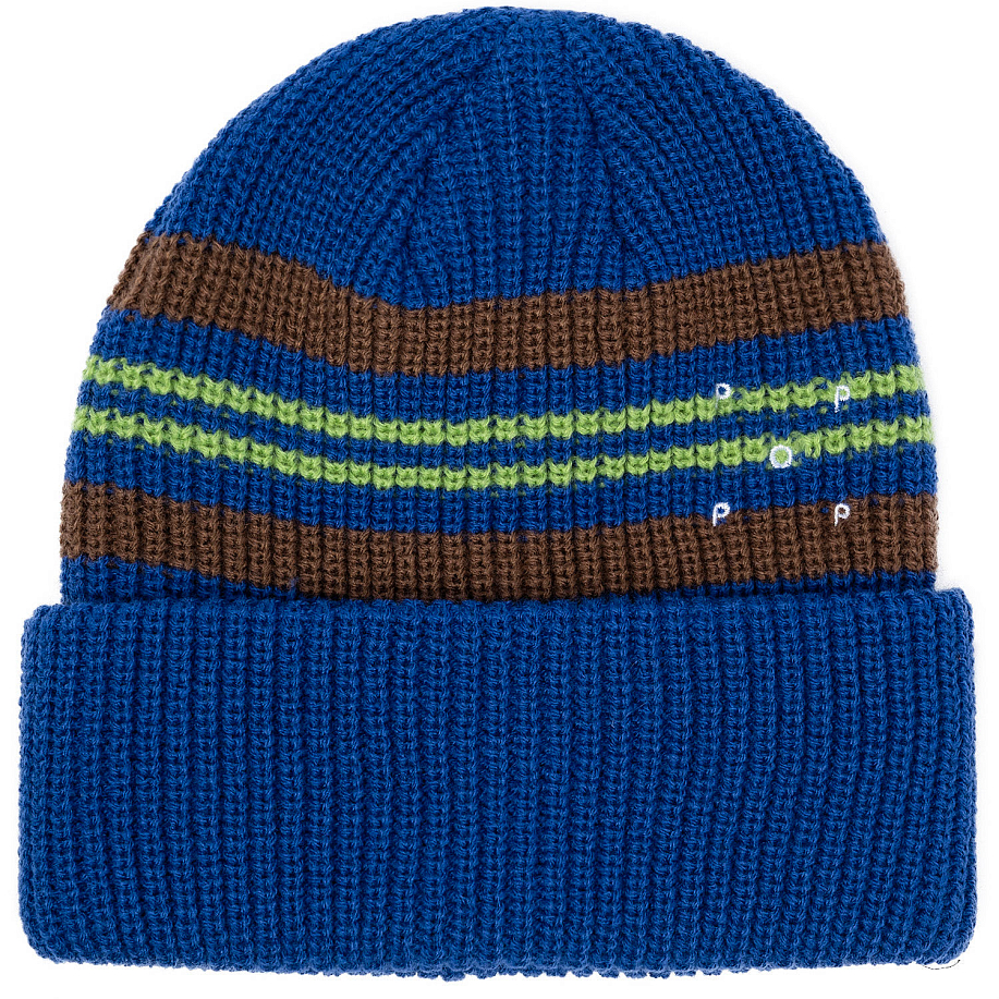 Шапка POP TRADING COMPANY STRIPED BEANIE в интернет-магазине Peak Conceptwww.peakstore.ru - 3 фото