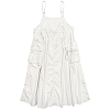 Платье AND WANDER OVERSIZED CARGO DRESS OFF WHITE