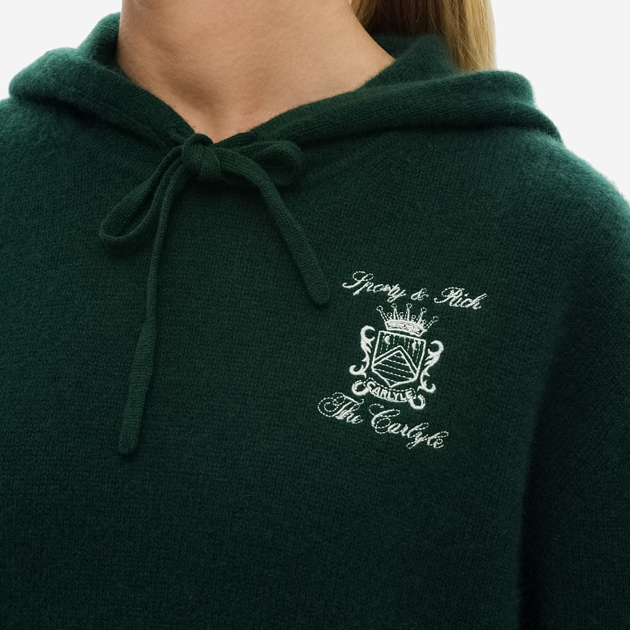 Толстовка SPORTY & RICH CARLYLE CREST CASHMERE HOODIE - 22 фото Толстовка SPORTY & RICH CARLYLE CREST CASHMERE HOODIE в интернет магазине Peakwww.peakstore.ru - 22 фото