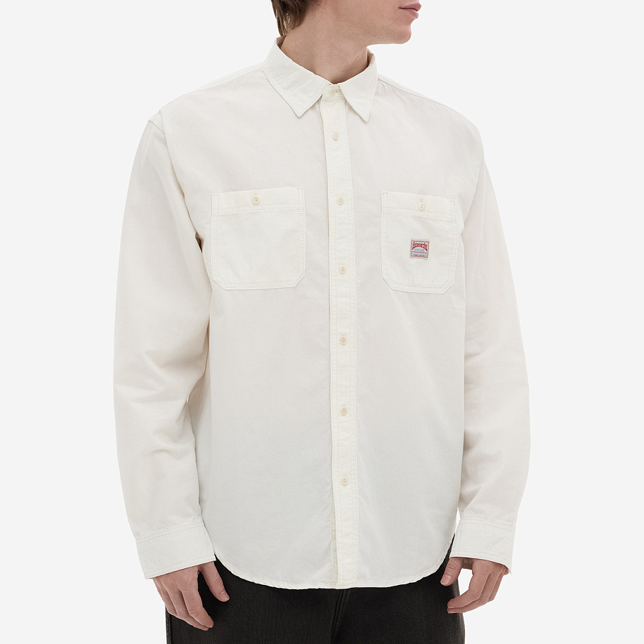 Рубашка THISISNEVERTHAT CHAMBRAY SHIRT в интернет магазине Peakwww.peakstore.ru - 8 фото