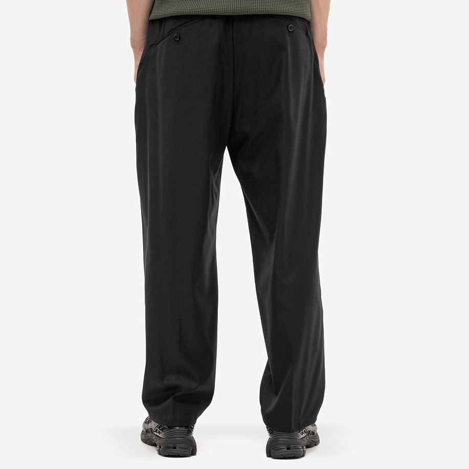 БРЮКИ GOLDWIN ONE TUCK WOOL RELAX PANTS (LORO PIANA) - 6 фото БРЮКИ GOLDWIN ONE TUCK WOOL RELAX PANTS (LORO PIANA) в интернет магазине Peakwww.peakstore.ru - 6 фото
