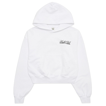 Толстовка Sporty & Rich Made IN USA Cropped Hoodie SS24 