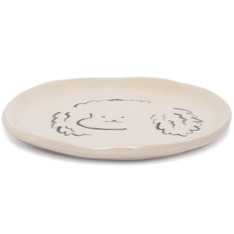 Тарелка THEKINDERGARTEN МАЛЕНЬКАЯ С СОБАКОЙ в интернет-магазине Peak Conceptwww.peakstore.ru - 3 фото