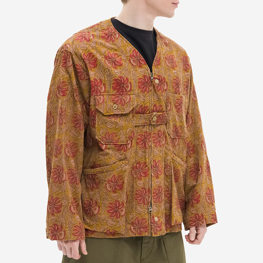 Куртка городская ENGINEERED GARMENTS CARDIGAN JACKET FLORAL CORDUROY - 4 фото Куртка городская ENGINEERED GARMENTS CARDIGAN JACKET FLORAL CORDUROY в интернет магазине Peakwww.peakstore.ru - 4 фото