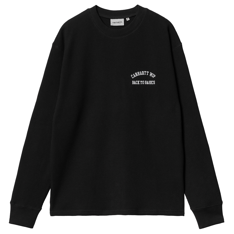 Лонгслив CARHARTT WIP L/S BASICS SCRIPT T-SHIRT - 5 фото Лонгслив CARHARTT WIP L/S BASICS SCRIPT T-SHIRT в интернет магазине Peakwww.peakstore.ru - 5 фото