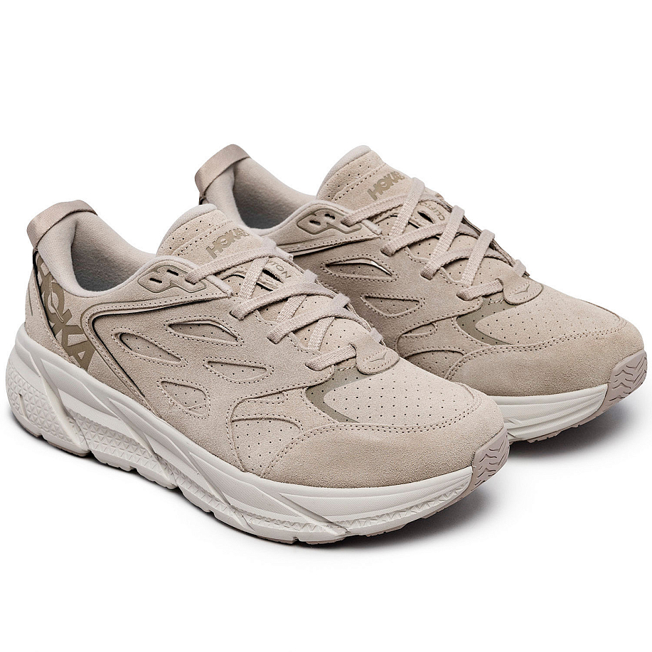 Кроссовки HOKA M CLIFTON L SUEDE SIMPLY TAUPE/PUMICE STONE - 4 фото Кроссовки HOKA M CLIFTON L SUEDE в интернет магазине Peakwww.peakstore.ru - 4 фото