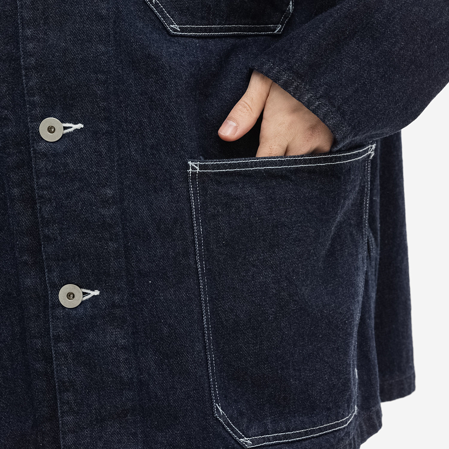 Куртка-рубашка YLEVE 12.5oz ORGANIC COTTON DENIM BZ - 16 фото Куртка-рубашка YLEVE 12.5oz ORGANIC COTTON DENIM BZ в интернет магазине Peakwww.peakstore.ru - 16 фото
