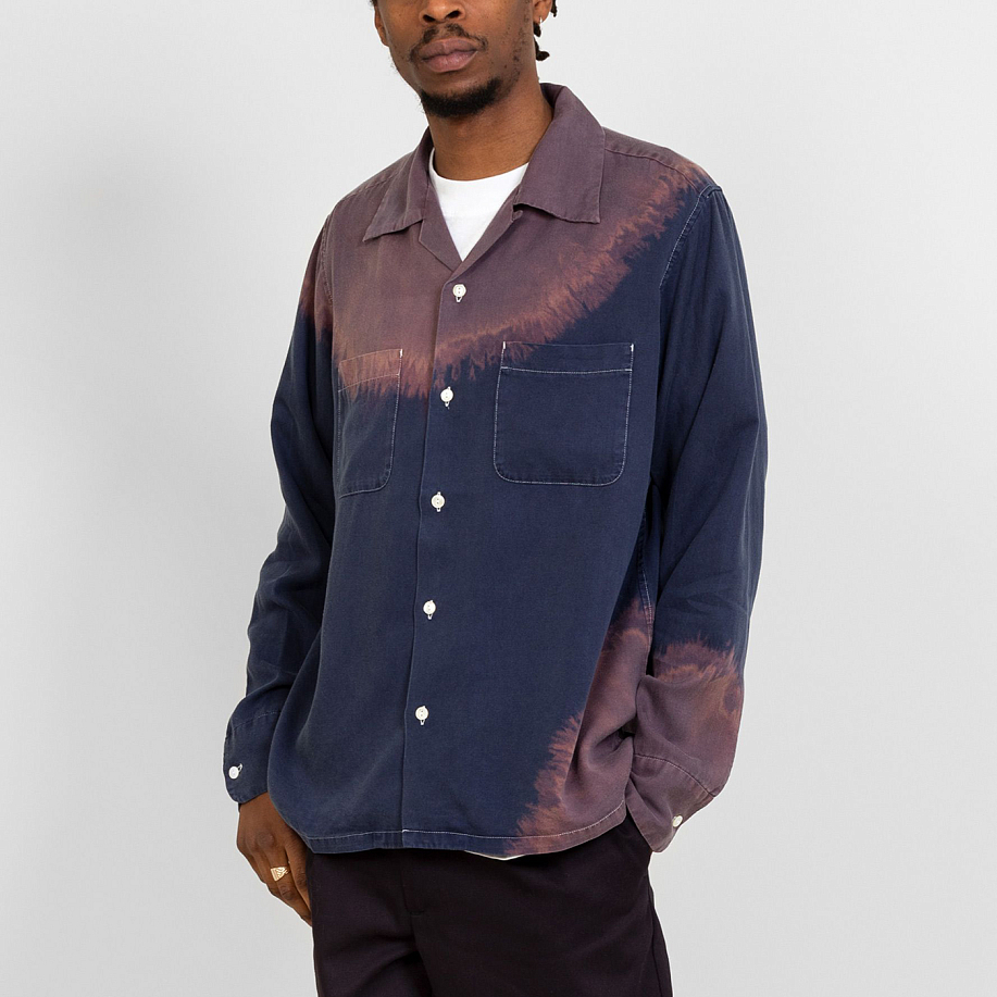 РУБАШКА NOMA T.D. BLEACH LS SHIRT в интернет магазине Peakwww.peakstore.ru - 3 фото