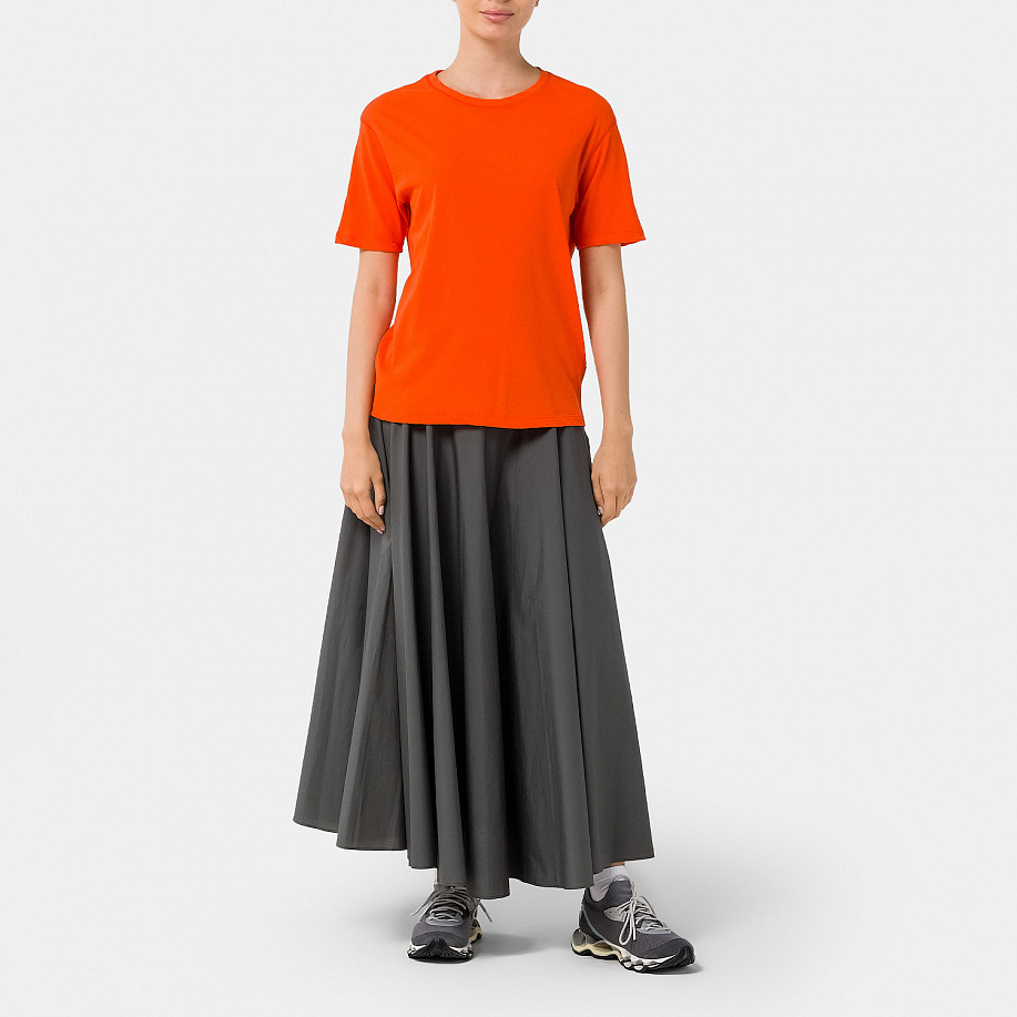 Футболка YLEVE COTTON LINEN SHEER JERSEY S/S P/O VERMILION - 4 фото Футболка YLEVE COTTON LINEN SHEER JERSEY S/S P/O в интернет магазине Peakwww.peakstore.ru - 4 фото