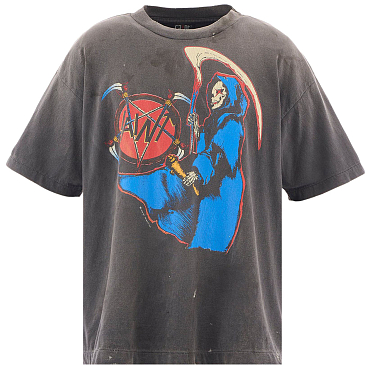 Футболка SAINT MICHAEL SS TEE Birth AND Death SS26 