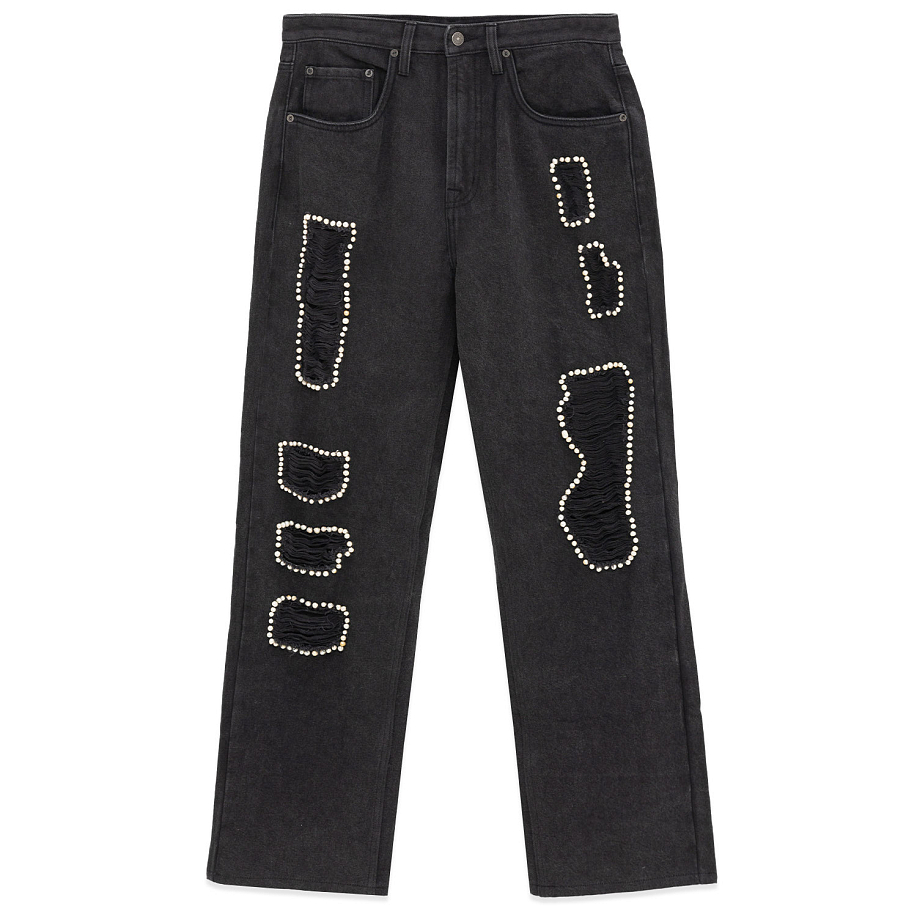 Джинсы GLASS CYPRESS BLACK PEARLED DENIM - 3 фото Джинсы GLASS CYPRESS BLACK PEARLED DENIM в интернет магазине Peakwww.peakstore.ru - 3 фото