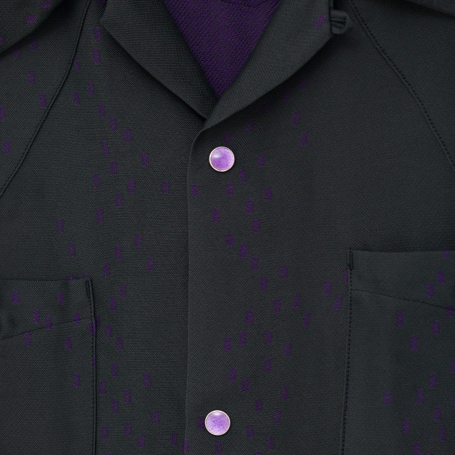 Рубашка NEEDLES COWBOY ONE-UP SHIRT - SQUARE DOT JACQUARD в интернет магазине Peakwww.peakstore.ru - 9 фото