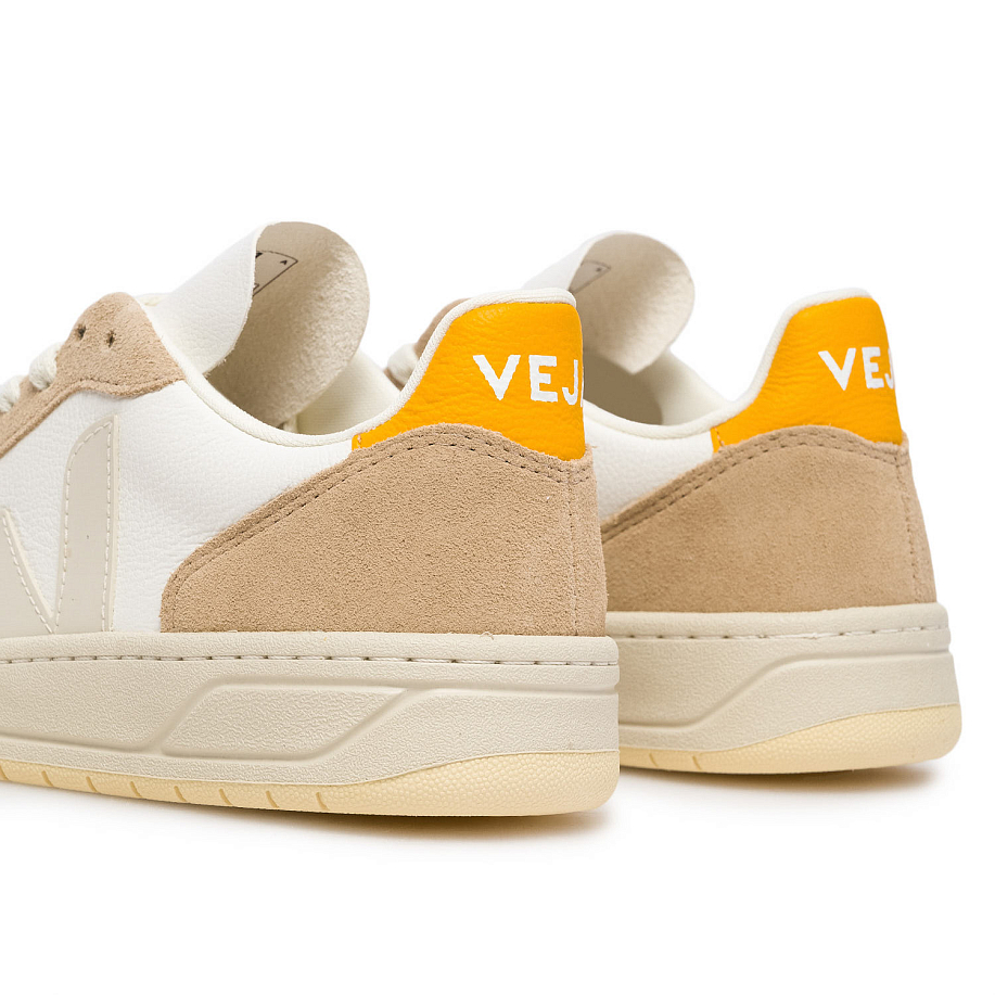 Низкие кеды VEJA V‐10 CHROMEFREE LEATHER - 6 фото Низкие кеды VEJA V‐10 CHROMEFREE LEATHER в интернет магазине Peakwww.peakstore.ru - 6 фото
