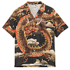 Рубашка ENDLESS JOY ENTER THE DRAGON SHORT SLEEVE SHIRT BLACK