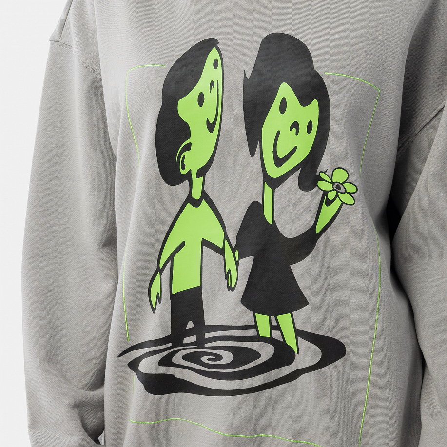 Толстовка PERKS AND MINI FRIENDS CREW NECK SWEAT - 9 фото Толстовка PERKS AND MINI FRIENDS CREW NECK SWEAT в интернет магазине Peakwww.peakstore.ru - 9 фото