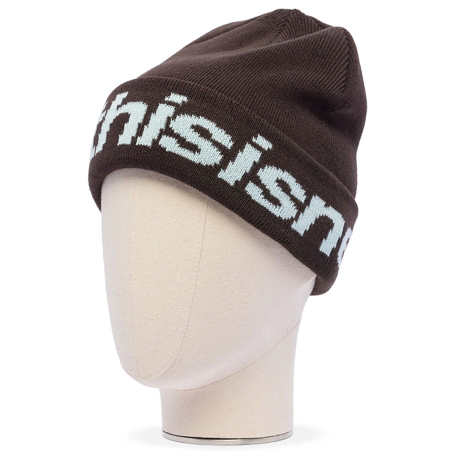 Шапка THISISNEVERTHAT HSP-LOGO BIG CUFF BEANIE MOCHA - 2 фото Шапка THISISNEVERTHAT HSP-LOGO BIG CUFF BEANIE в интернет магазине Peakwww.peakstore.ru - 2 фото