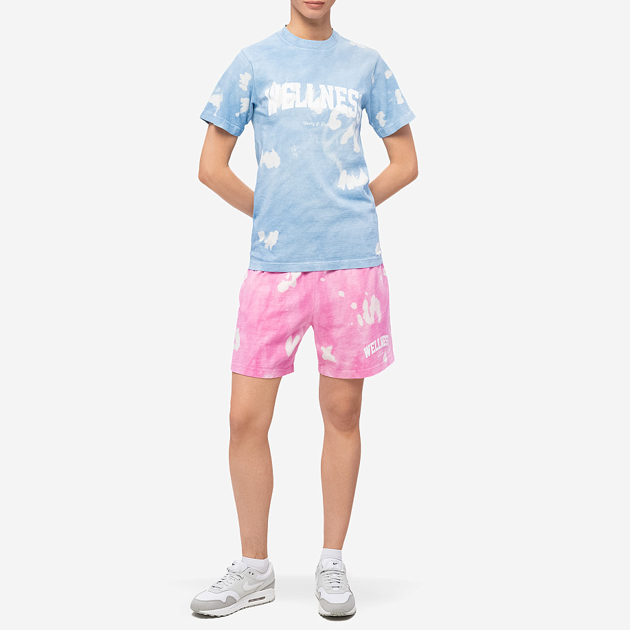 Шорты SPORTY & RICH WELLNESS IVY TIE DYE GYM SHORT в интернет магазине Peakwww.peakstore.ru - 7 фото