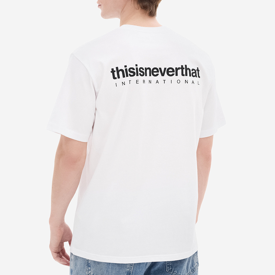 Футболка THISISNEVERTHAT INTL. LOGO TEE в интернет-магазине Peak Conceptwww.peakstore.ru - 21 фото