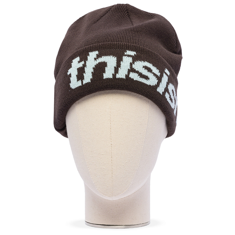 Шапка THISISNEVERTHAT HSP-LOGO BIG CUFF BEANIE MOCHA - 3 фото Шапка THISISNEVERTHAT HSP-LOGO BIG CUFF BEANIE в интернет магазине Peakwww.peakstore.ru - 3 фото