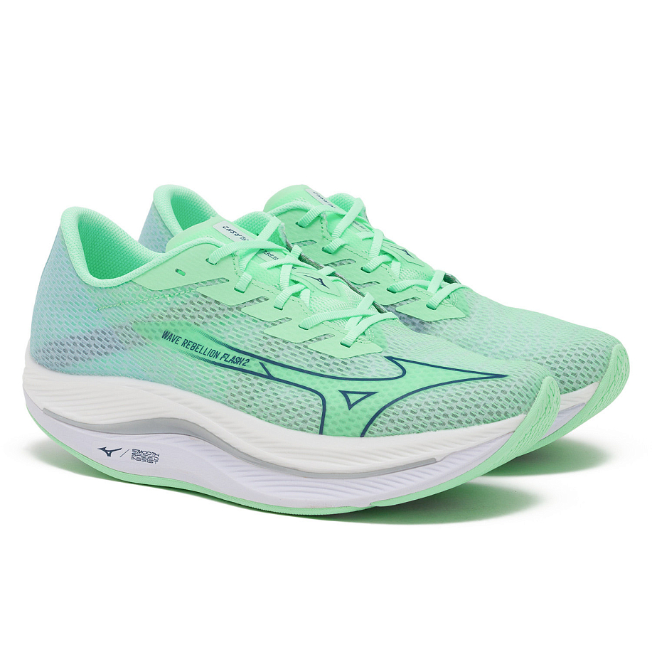 Кроссовки MIZUNO WAVE REBELLION FLASH 2 - 14 фото Кроссовки MIZUNO WAVE REBELLION FLASH 2 в интернет магазине Peakwww.peakstore.ru - 14 фото