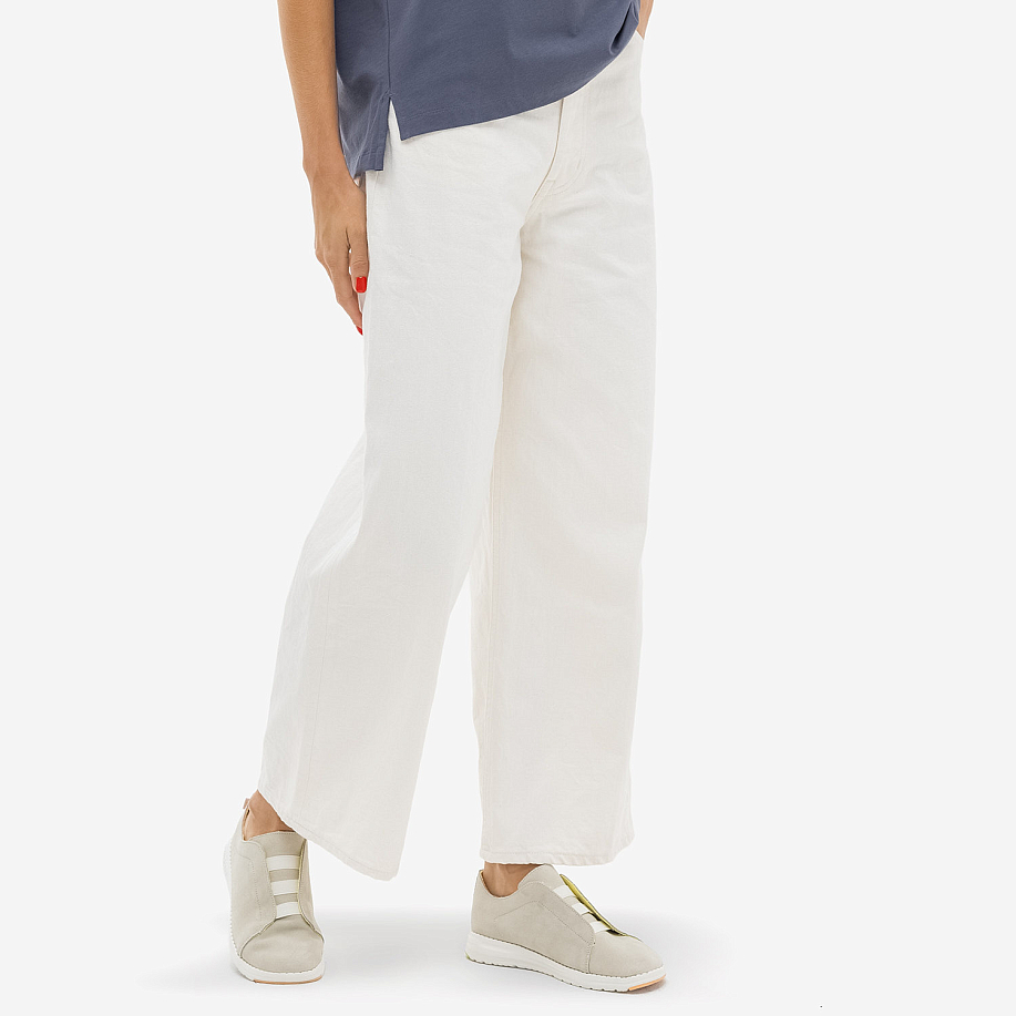 Джинсы YLEVE 13.5OZ DENIM HIGH WEST WIDE в интернет магазине Peakwww.peakstore.ru - 5 фото