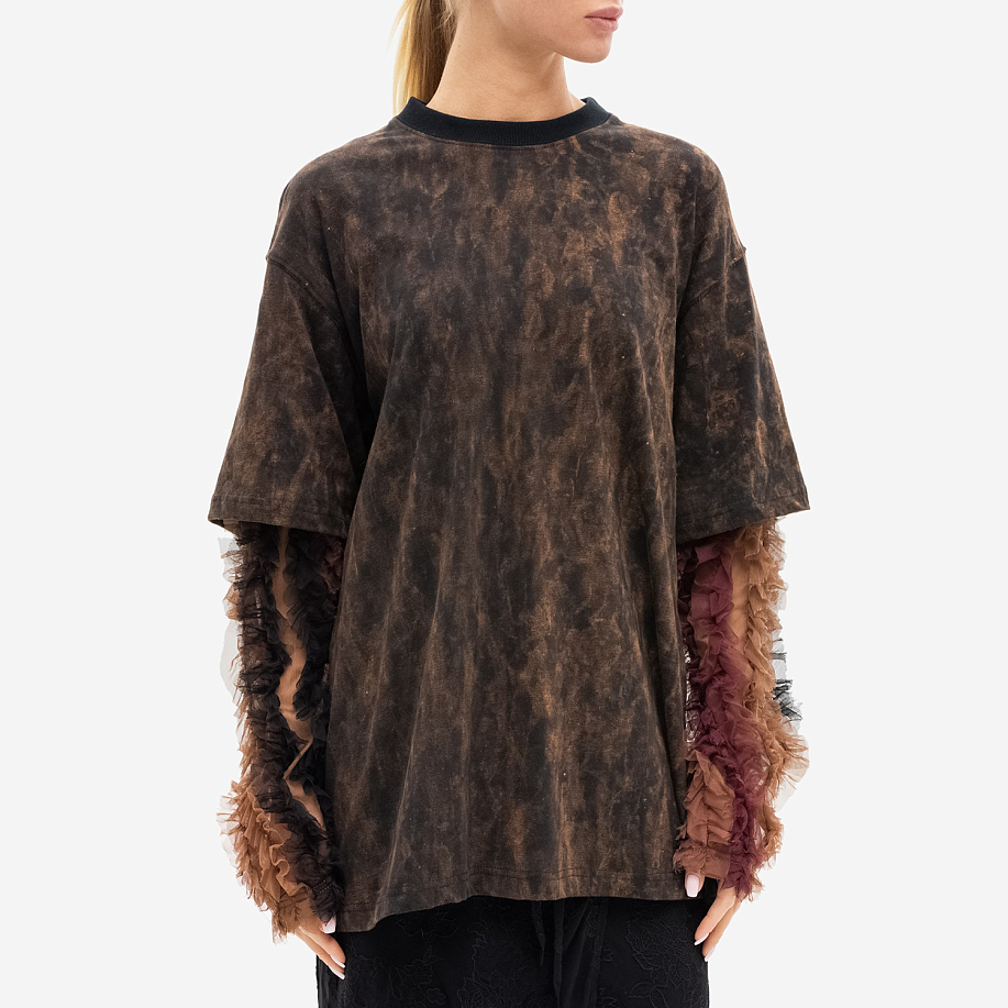 Лонгслив SONG FOR THE MUTE DOUBLE LAYERED TEE - 2 фото Лонгслив SONG FOR THE MUTE DOUBLE LAYERED TEE в интернет магазине Peakwww.peakstore.ru - 2 фото