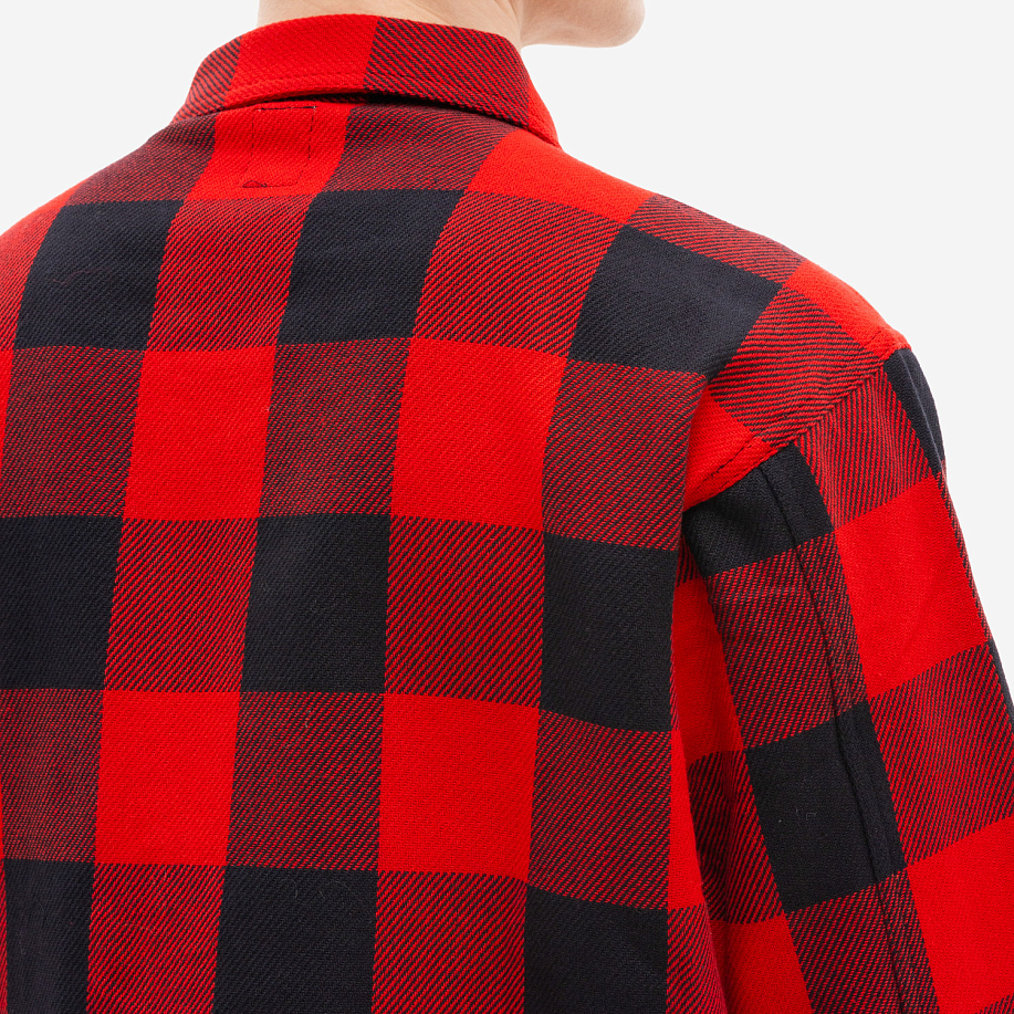 Рубашка SOUTH2 WEST8 SMOKEY SHIRT - COTTON BUFFALO PLAID TWILL в интернет магазине Peakwww.peakstore.ru - 6 фото