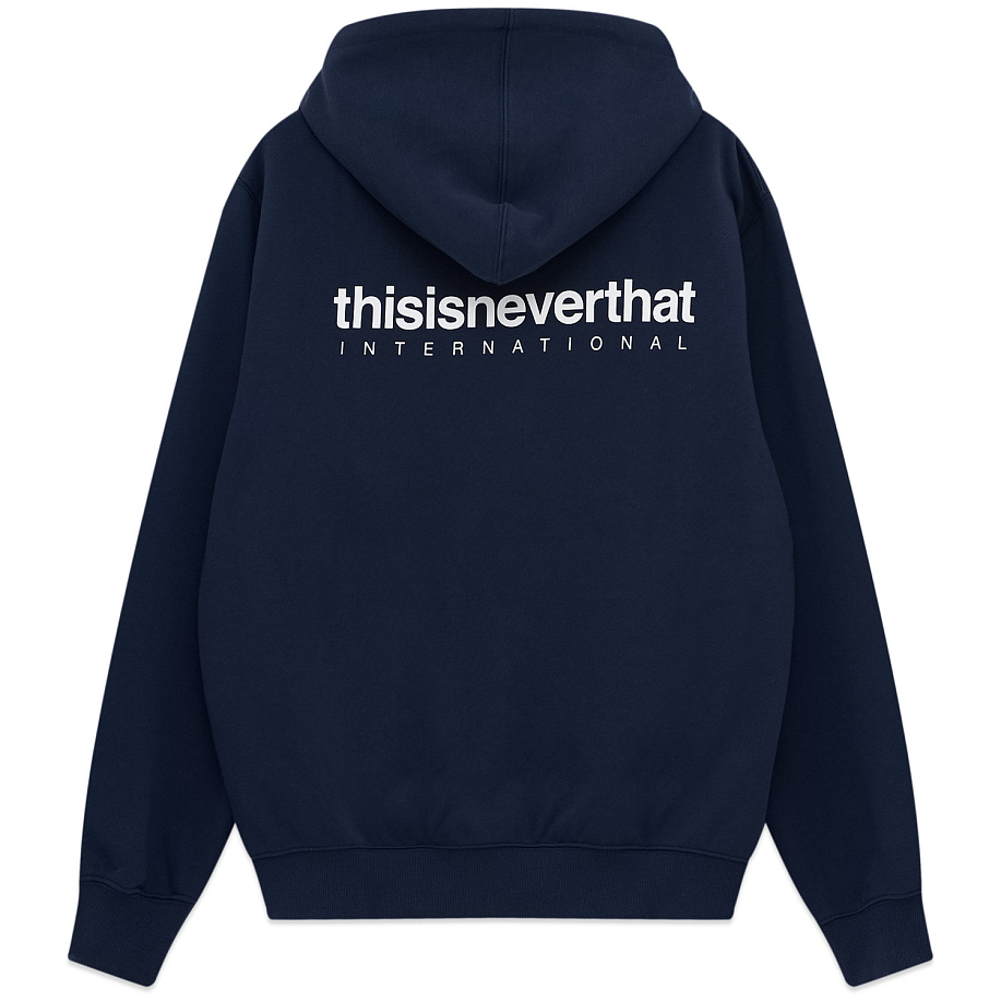 Толстовка THISISNEVERTHAT INTL. LOGO ZIP UP HOODIE в интернет магазине Peakwww.peakstore.ru - 8 фото