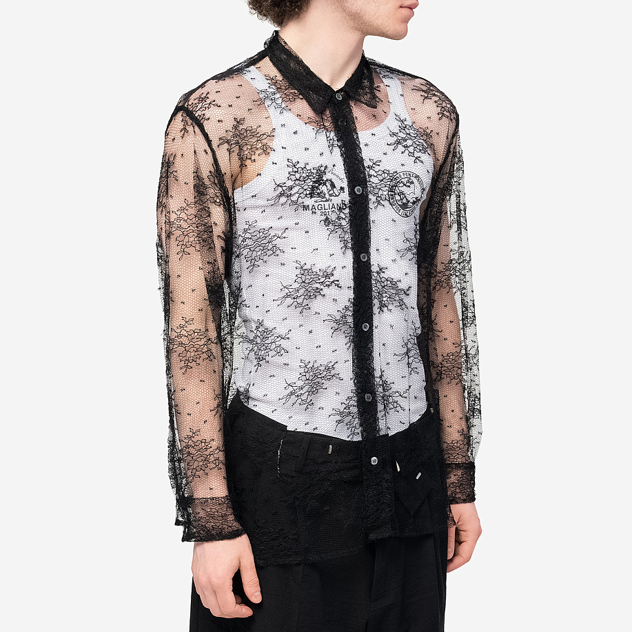 Рубашка MAGLIANO ROMANTICONE LACE SHIRT в интернет магазине Peakwww.peakstore.ru - 2 фото
