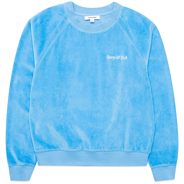 Толстовка Sporty & Rich Italic Logo Raglan Sweater SS23 