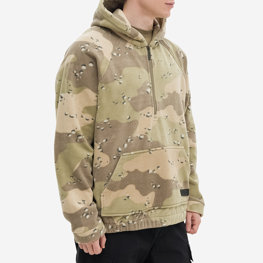 Толстовка THISISNEVERTHAT HOODED FLEECE HALF ZIP PULLOVER - 4 фото Толстовка THISISNEVERTHAT HOODED FLEECE HALF ZIP PULLOVER в интернет магазине Peakwww.peakstore.ru - 4 фото