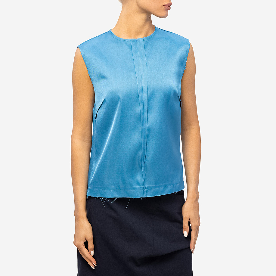 Блузка COMMISSION CREASED SHELL TOP - 2 фото Блузка COMMISSION CREASED SHELL TOP в интернет магазине Peakwww.peakstore.ru - 2 фото