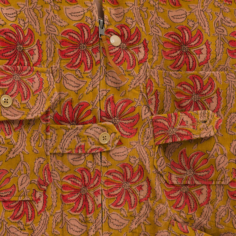 Куртка городская ENGINEERED GARMENTS CARDIGAN JACKET FLORAL CORDUROY - 11 фото Куртка городская ENGINEERED GARMENTS CARDIGAN JACKET FLORAL CORDUROY в интернет магазине Peakwww.peakstore.ru - 11 фото