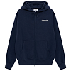 Толстовка THISISNEVERTHAT INTL. LOGO ZIP UP HOODIE NAVY