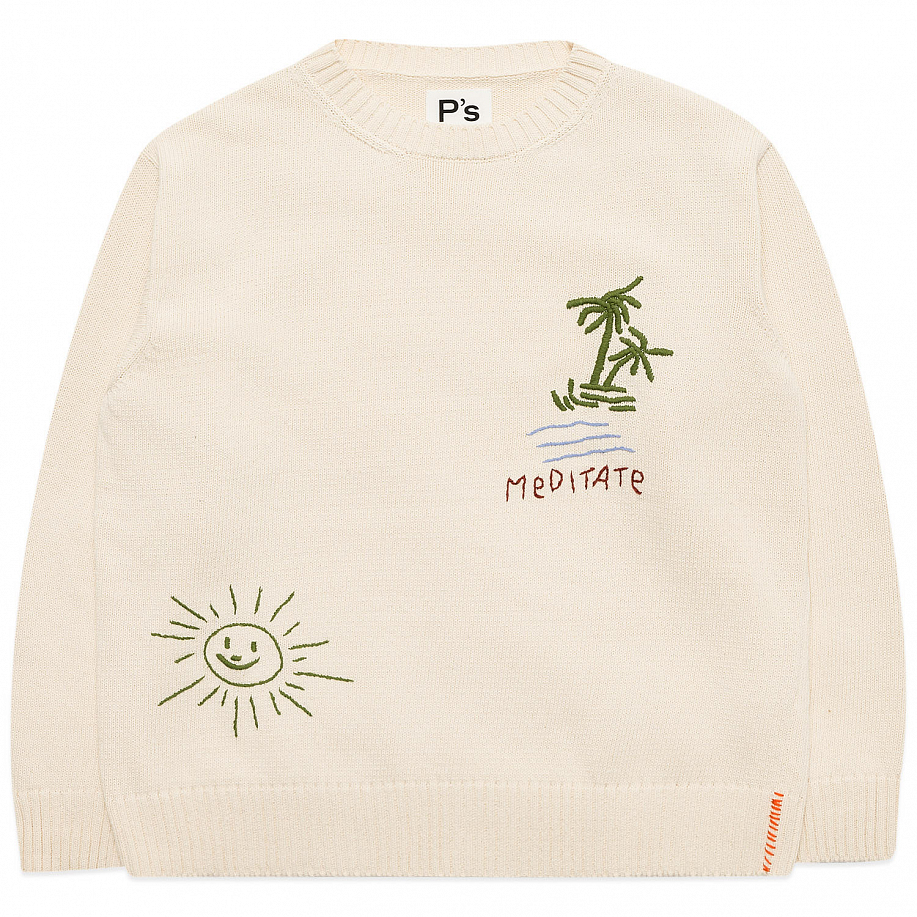 Свитер PRESIDENT'S CREW OVER P'S HAND EMBROIDERY MEDITATE в интернет магазине Peakwww.peakstore.ru - 1 фото