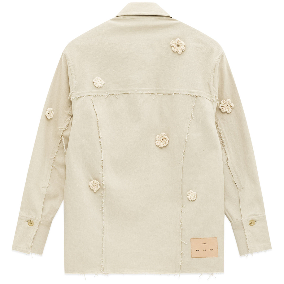 Куртка-рубашка SONG FOR THE MUTE DAISY LONG WORKER JACKET в интернет магазине Peakwww.peakstore.ru - 9 фото