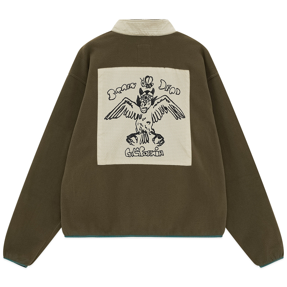 Толстовка BRAIN DEAD EQUIPMENT RIPSTOP PULLOVER FLEECE JACKET в интернет-магазине Peak Conceptwww.peakstore.ru - 7 фото