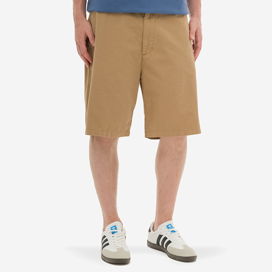 Шорты CARHARTT WIP CALDER SHORT стильные в Peak StoreLEATHER (GARMENT DYED) - 2 фото Шорты CARHARTT WIP CALDER SHORT в интернет магазине Peakwww.peakstore.ru - 2 фото